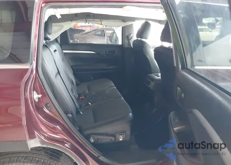 2015 Toyota Highlander Le Plus V6 from USA, damaged, VIN 5TDBKRFH4FS218260